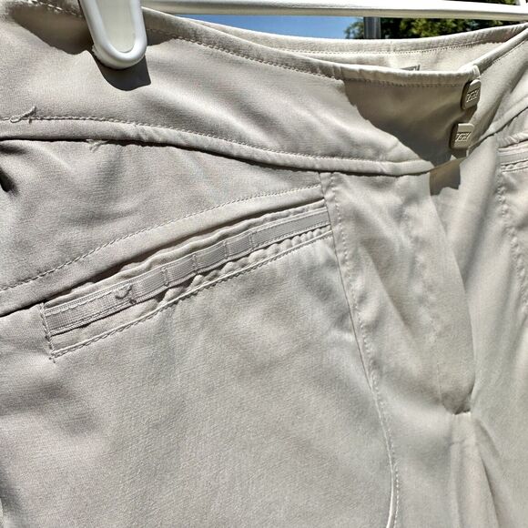 Tail Tech Women’s 17” Chino Golf ATHLEISURE Pedal Pusher Slant Pocket Size 10 - Picture 6 of 8